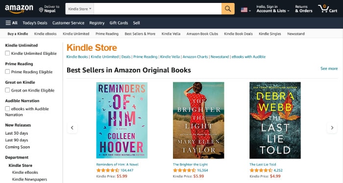 Amazon.com Kindle Store